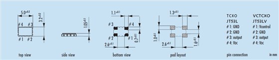 jt53l 5032 VC-TCXO