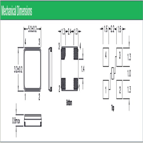 Qantek康泰克晶振,QC5A45.0000F20B33R,QC5A,5032mm,45MHz