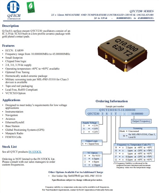 QTCT230 -1