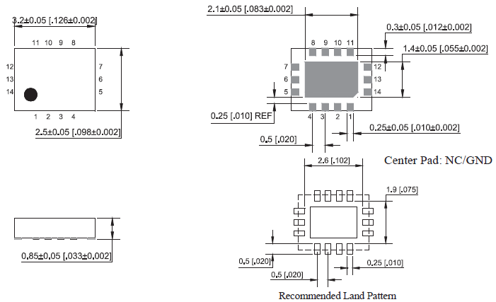 ASEMDHLP 3225 MEMS