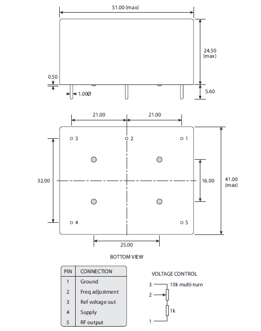 hcd661 51-41 OCXO