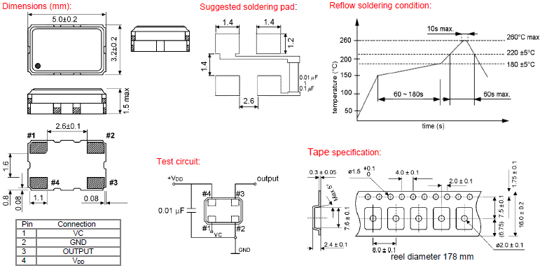 GEYER晶振,压控温补晶振,KXO-83晶振,crystal oscillators