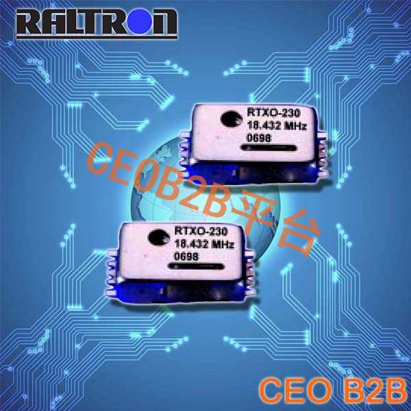 Raltron晶振,RTX-230晶振,温补晶体振荡器