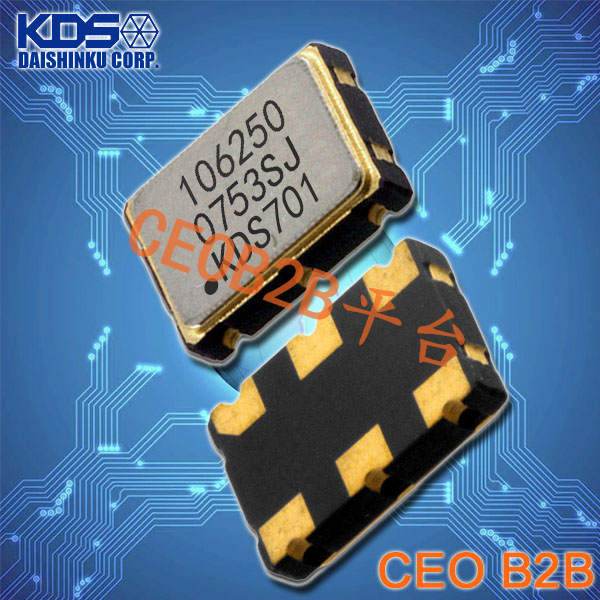 KDS晶振,DSV753SK晶振,贴片型压控晶振