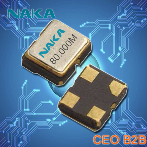 NAKA晶振,进口石英晶体,PR300贴片晶振