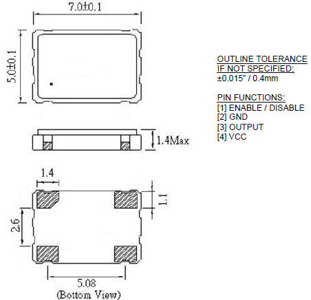 CO7050-7050 OSC