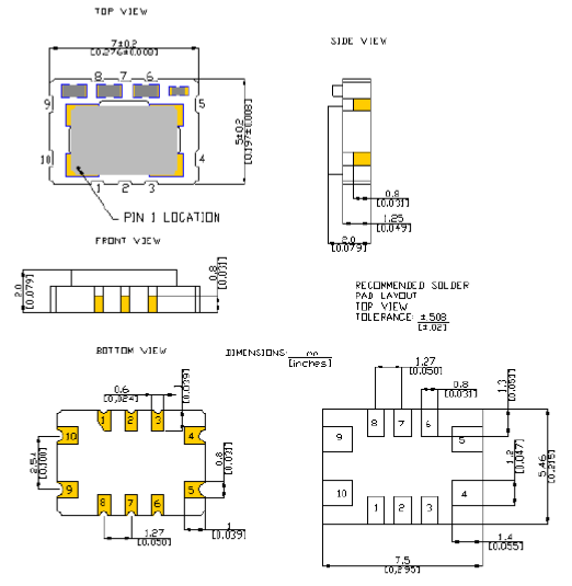 RSTX-7050 TCXO